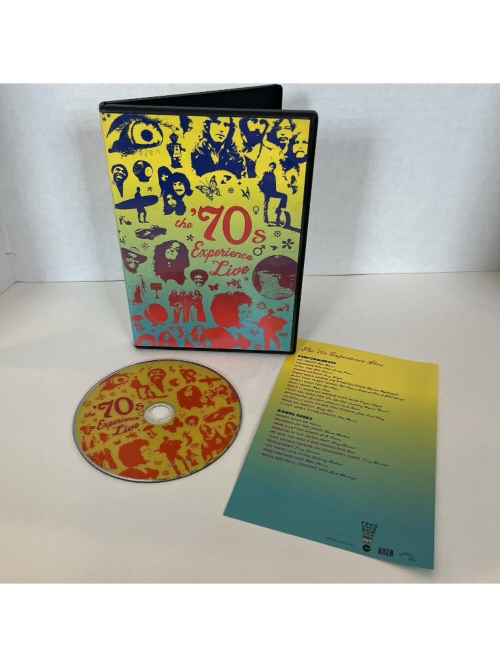 The 70s Experience Live DVD Live Concert From 2006 Top Hits Tested And Works